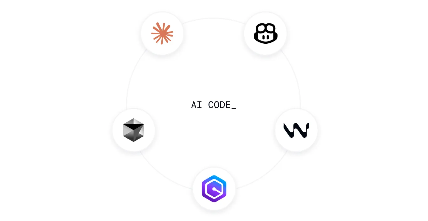 Enterprise-wide AI code visibility dashboard unifying metrics across all AI tools and IDEs