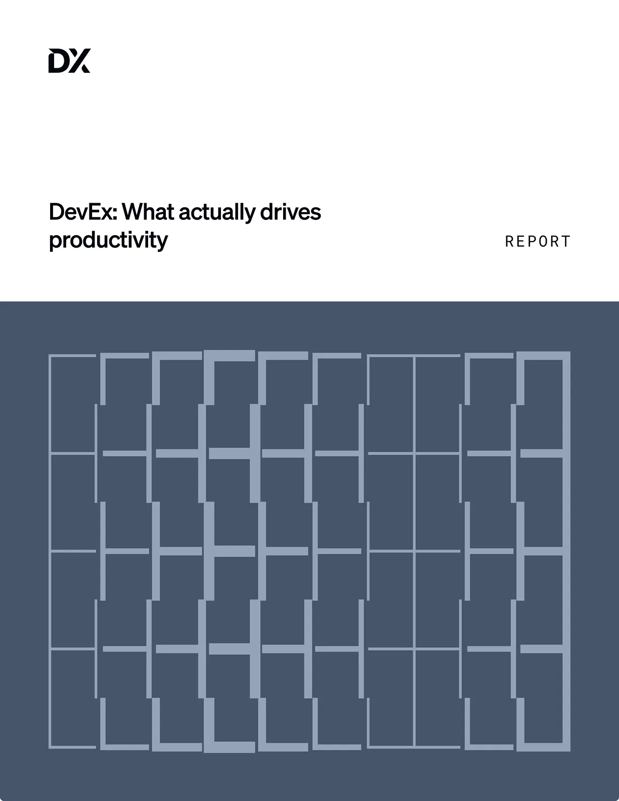 DevEx: What actually drives productivity