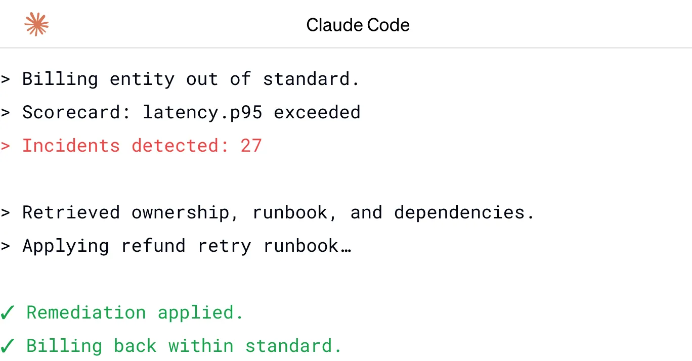 Automated guardrails interface showing security and quality checks