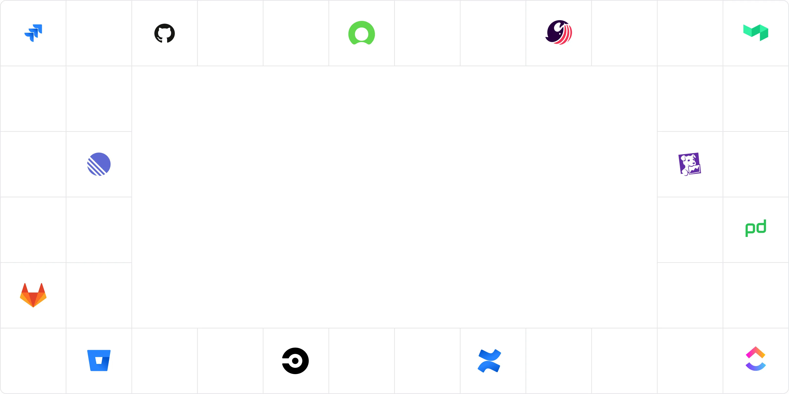 DX data connector logos grid