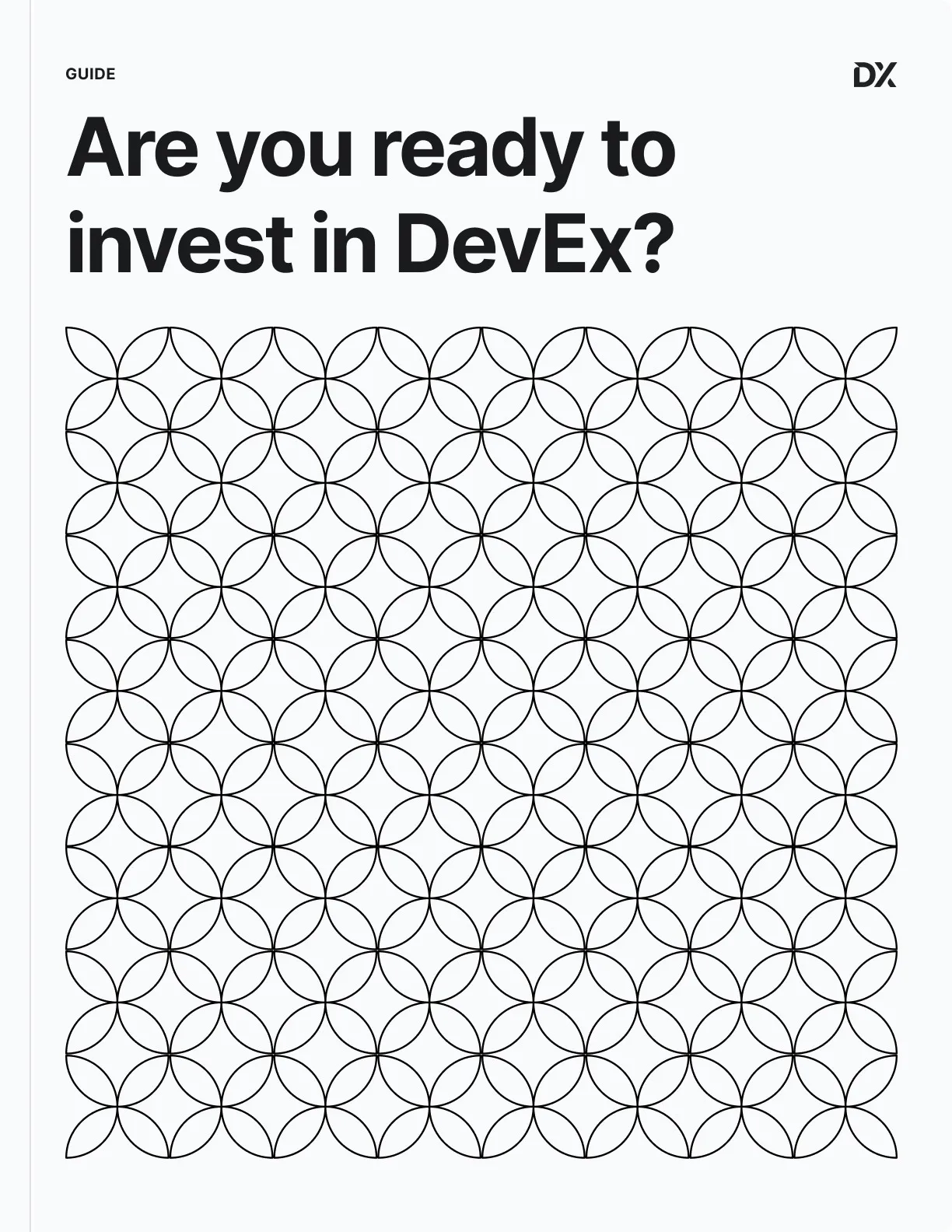 Are you ready to invest in DevEx?