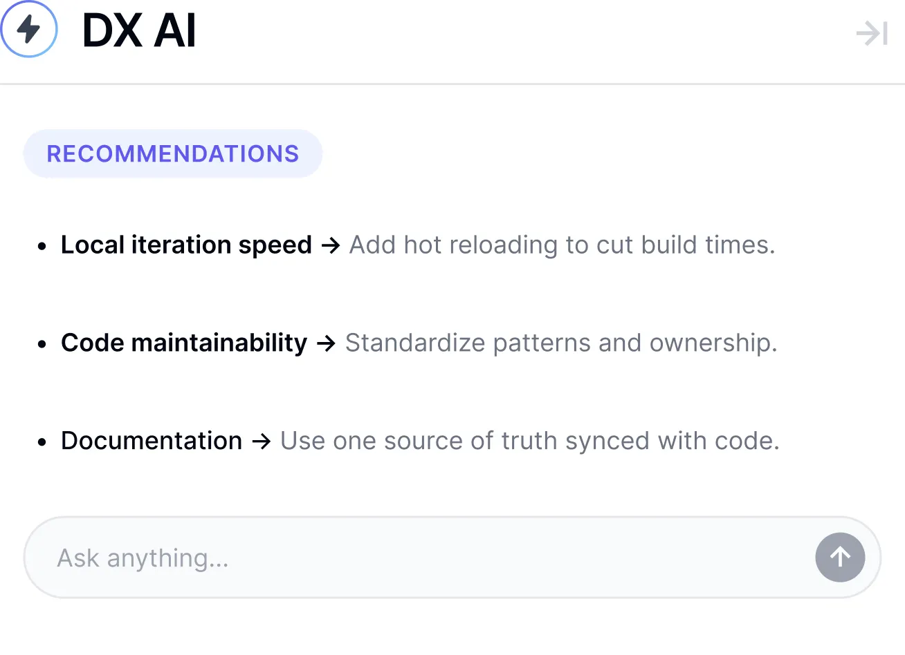 G2 grid ranking showing DX as leader