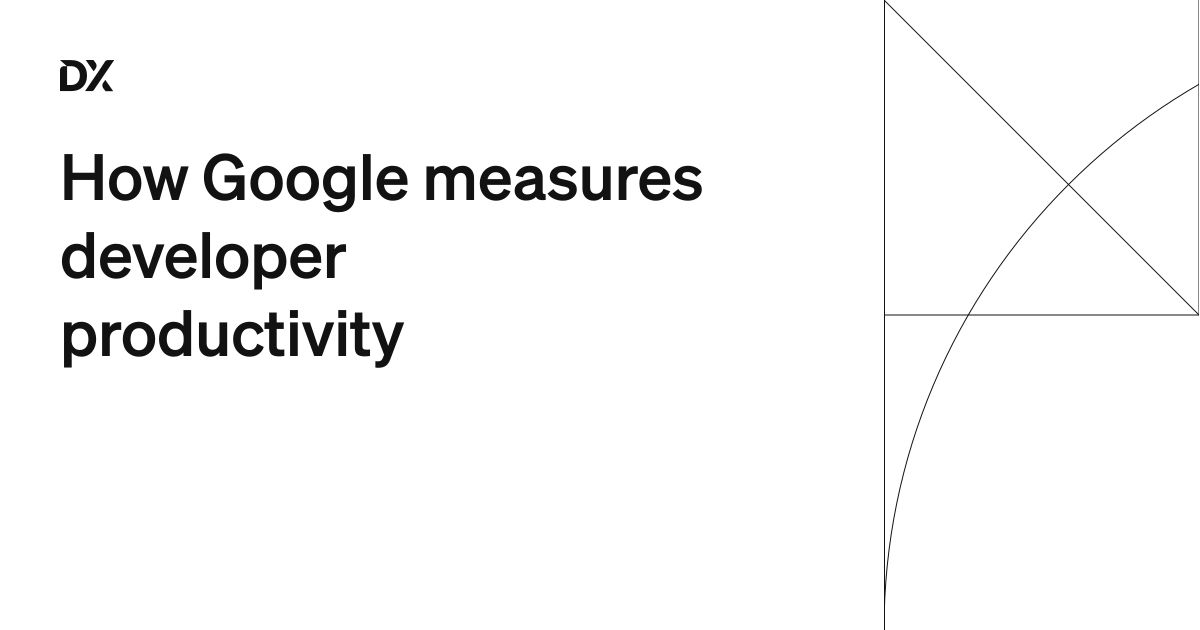 How Google measures developer productivity