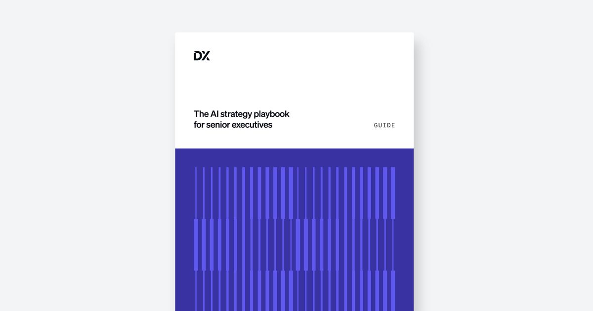 The AI strategy playbook for senior executives