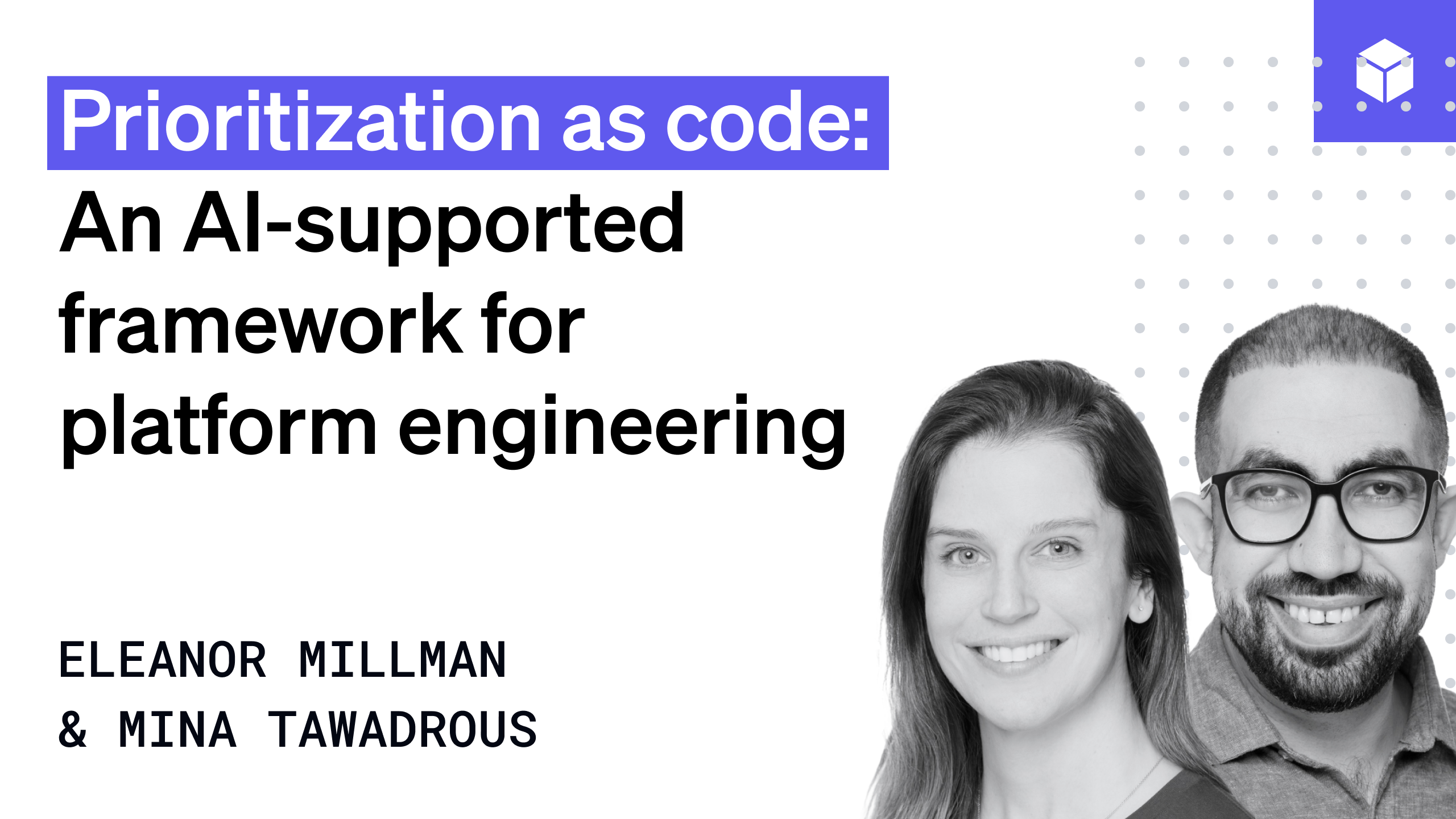 Prioritization as code: An AI-supported framework for platform engineering